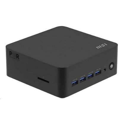 Obrázek MSI PC Cubi Z AI 8M- 008BEU, R5 8645HS, N/ A, N/ A SSD, N/ A, No OS, Black
