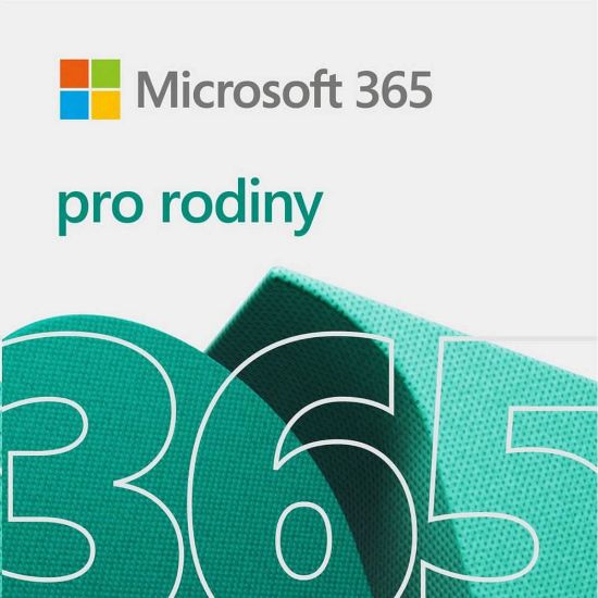 Obrázek Microsoft 365 Pro rodiny CZ (1rok)