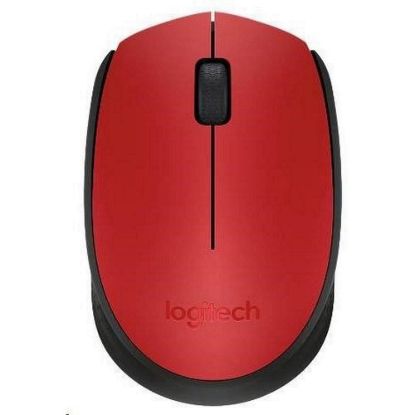 Obrázek Logitech Wireless Mouse M171, red