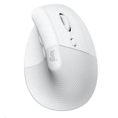 Obrázek Logitech Lift Vertical Ergonomic Mouse for Business, Mac, off- white/ pale grey