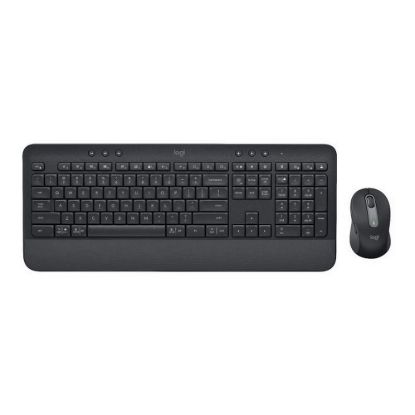 Obrázek Logitech Set klávesnice a myš Signature MK650, CZ- SK, černá/ šedá