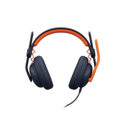 Obrázek Logitech Sluchátka Zone Learn, okolo uši, USB- C, modrá