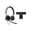 Obrázek Logitech sada Wired Personal Video Collaboration Kit, Kamera + Sluchátka, šedá
