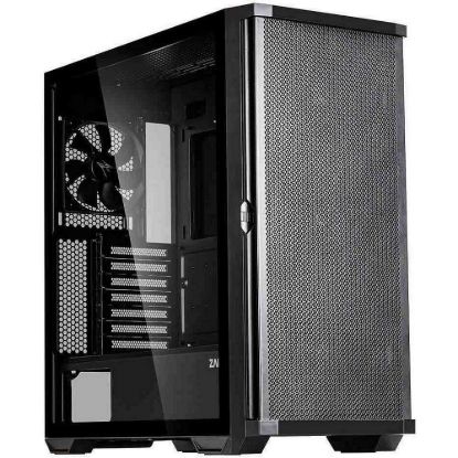 Obrázek Zalman skříň Z10 / ATX / 3 x 140 + 1 x 120 mm fan / 2xUSB 3.0 / USB- C / tvrzené sklo