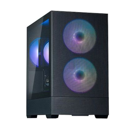 Obrázek ZALMAN case P30 Air, Mini Tower, mATX, 1xUSB 3.0, 1xUSB- C, 3x 140mm ARGB Fan, černá