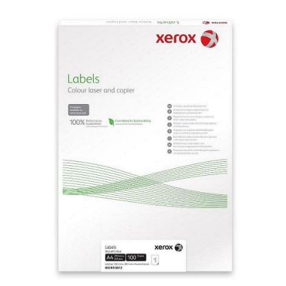 Obrázek Xerox Papír štítky - barevný digitální tisk - Colotech Label (250 listů, SRA3)