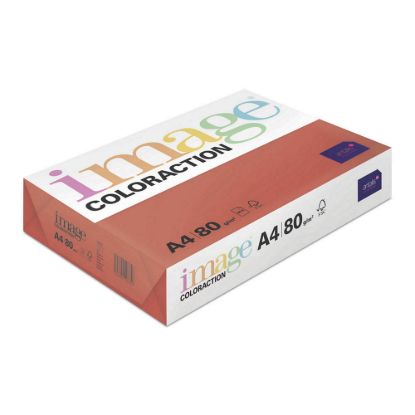 Obrázek Antalis Papír Image Coloraction Chile - jahodově červená (CO44) A4 (80g/ 500ks)