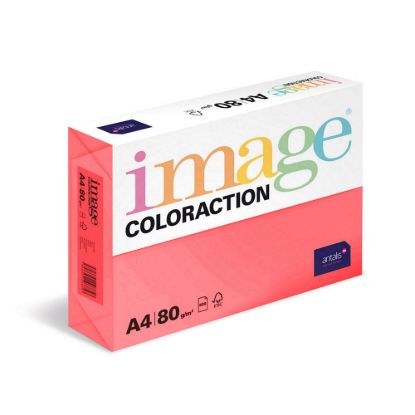 Obrázek Antalis Papír Image Coloraction Malibu - reflexní růžová (NeoPi) A4 (80g/ 500ks)