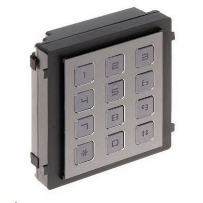 Obrázek HIKVISION DS- KD- KP, Modul interkomu s kódovou klávesnicí