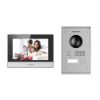 Obrázek HIKVISION DS- KIS703- P(Europe BV), kit videotelefonu, 2- drát, bytový monitor + dveřní stanice + napájecí zdroj
