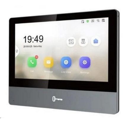 Obrázek HIKVISION DS- KH8350- WTE1/ EU, 7" IP bytový dotykový monitor; Wi- Fi; PoE