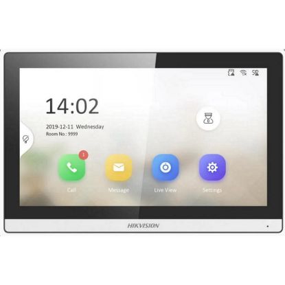 Obrázek HIKVISION DS- KH6350- WTE1/ EUROPE BV, 7" IP bytový dotykový monitor; PoE; Wi- Fi