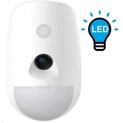 Obrázek Hikvision DS- PDP C12PF- EG2- WE(B), AX PRO bezdrátový PIRCAM detektor, PET imunita do 30kg, dosah 12m, vějíř, LED…