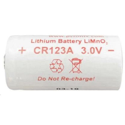 Obrázek Hikvision DS- PDP- IN- CR123A, Lithiová baterie 1600 mAh; 3.0V