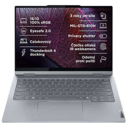 Obrázek LENOVO NTB ThinkBook 14 2- in- 1 G5 - Ultra7 255U, 14" WUXGA Touch, 32 GB, 1 TBSSD, FHD+IRcam, W11P