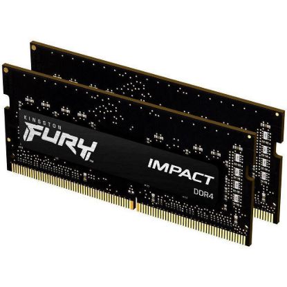 Obrázek KINGSTON SODIMM DDR4 16 GB (Kit of 2) 3200MT/ s CL20 FURY Impact