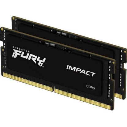 Obrázek KINGSTON SODIMM DDR5 64 GB (Kit of 2) 4800MT/ s CL38 FURY Impact