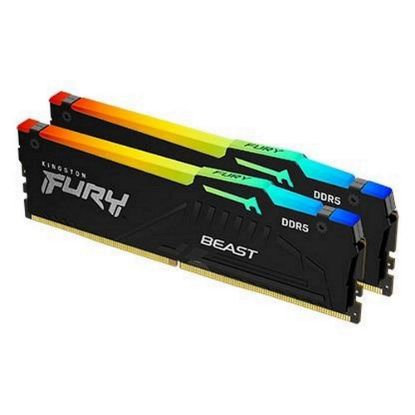 Obrázek KINGSTON DIMM DDR5 16 GB (Kit of 2) 5200MT/ s CL40 FURY Beast RGB