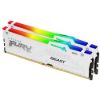 Obrázek KINGSTON DIMM DDR5 32 GB (Kit of 2) 5600MT/ s CL36 FURY Beast Bílá RGB EXPO