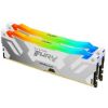 Obrázek KINGSTON DIMM DDR5 32 GB (Kit of 2) 7200MT/ s CL38 FURY Renegade Bílá RGB XMP