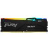 Obrázek KINGSTON DIMM DDR5 128 GB (Kit of 4) 5200MT/ s CL40 FURY Beast RGB XMP