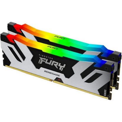 Obrázek KINGSTON DIMM DDR5 96 GB (Kit of 2) 6000MT/ s CL32 FURY Renegade RGB XMP