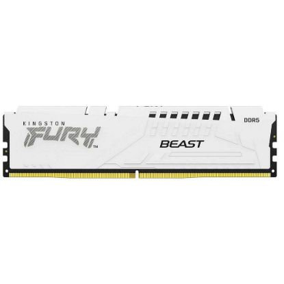Obrázek KINGSTON DIMM DDR5 16 GB 6000MT/ s CL30 ECC FURY Beast EXPO Bílá
