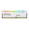 Obrázek KINGSTON DIMM DDR5 16 GB 6000MT/ s CL30 Non- ECC FURY Beast RGB EXPO, Bílá