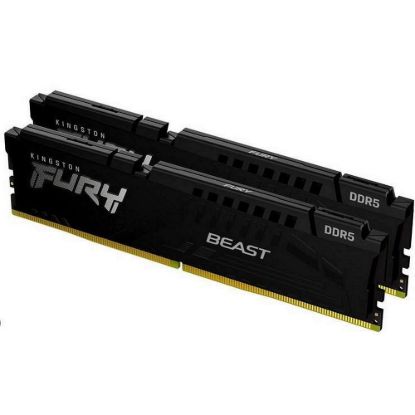 Obrázek KINGSTON DIMM DDR5 64 GB (Kit of 2) 5600MT/ s CL36 FURY Beast Černá EXPO
