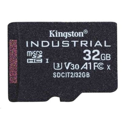 Obrázek Kingston MicroSDHC karta 32 GB Industrial C10 A1 pSLC Card Single Pack