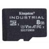 Obrázek Kingston MicroSDHC karta 8 GB Industrial C10 A1 pSLC Card Single Pack