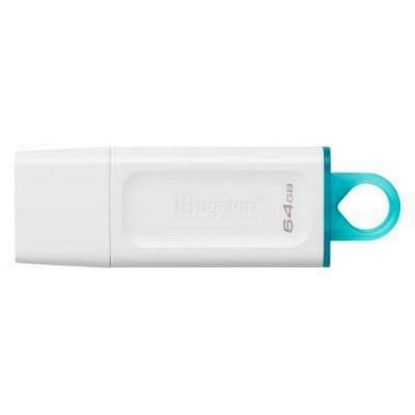 Obrázek Kingston Flash Disk 64 GB USB3.2 Gen 1 DataTraveler Exodia (White + Teal)
