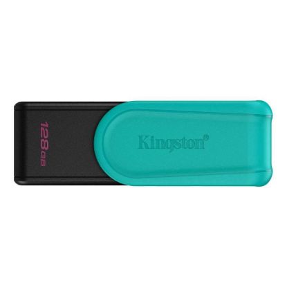 Obrázek Kingston Flash Disk 128 GB USB3.2 Gen 1 DataTraveler Exodia S (Black + Turquoise)