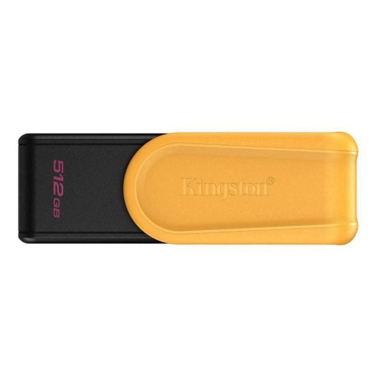 Obrázek Kingston Flash Disk 512 GB USB3.2 Gen 1 DataTraveler Exodia S (Black + Yellow)