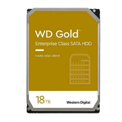Obrázek WD GOLD WD181KRYZ 18 TB, SATA III 3.5", 512MB 7200RPM, 269MB/ s, CMR, Enterprise