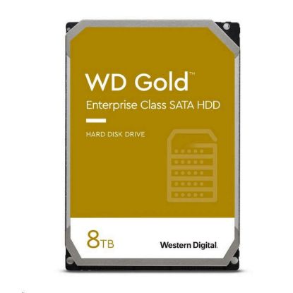 Obrázek WD GOLD WD8005FRYZ 8 TB, SATA III 3.5", 256MB 7200RPM, 267MB/ s, CMR, Enterprise