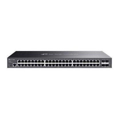 Obrázek TP- Link OMADA switch SG3452X (48xGbE, 4xSFP+, 2xconsole, fanless)