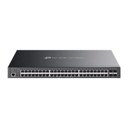 Obrázek TP- Link OMADA switch SG3452P (48xGbE, 4xSFP, 48xPoE+, 384 W, 2xconsole)