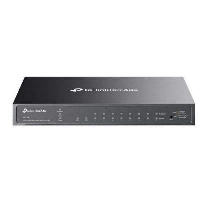 Obrázek TP- Link OMADA switch SG2210P (8xGbE, 2xSFP, 8x PoE+, 61 W, fanless)