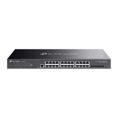 Obrázek TP- Link OMADA switch SG3428X (24xGbE, 4xSFP+, 2xConsole, fanless)