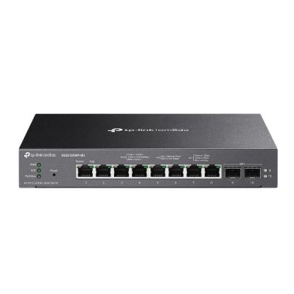 Obrázek TP- Link OMADA switch SG2210XMP- M2 (8 x 2, 5GbE, 2xSFP+, 8xPoE+, 160 W, fanless)