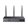 Obrázek TP- Link DR3650V OMADA ADSL/ VDSL gateway (AX3000, 3xRJ11(2xFXS, 1xDSL), 2, 4GHz/ 5GHz, 1xGbELAN/ WAN, 4xGbE, 2xUSB3.0)