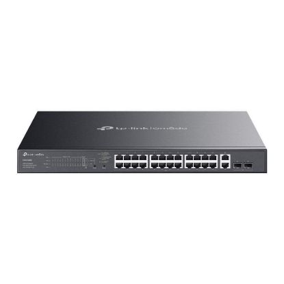 Obrázek TP- Link OMADA switch ES228GMP (26xGbE, 2xSFP, 24xPoE+, 384 W)