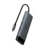 Obrázek TP- Link UH7021C USB- C hub 7v1 (3x USB3.2Gen1, 1xUSB- C3.2Gen1, 1xHDMI, 1xSD, 1xmicroSD, PD 100 W)