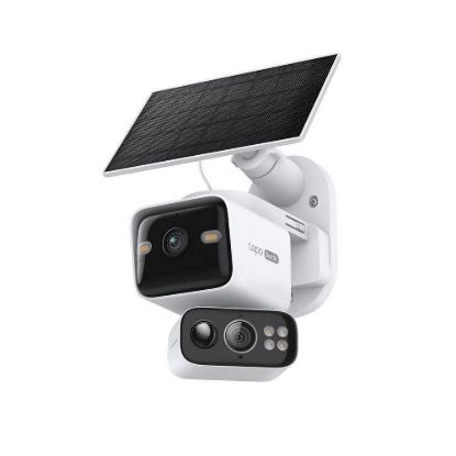 Obrázek TP- Link Tapo C645D KIT venkovní/ outdoor otočná kamera (2x 3MP, 2K 1296p, IR 10m, WiFi, micro SD card)
