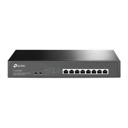 Obrázek TP- Link switch TL- SG1008P (8xGbE, 4xPoE+, 64 W, fanless)