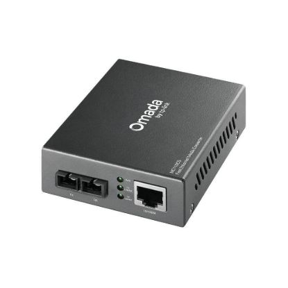 Obrázek TP- Link OMADA MC110CS media konvertor (1 x 100Mb/ s, 1x duplex SC/ UPC, SM, 1310nm, 2km)