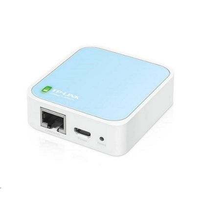 Obrázek TP- Link TL- WR802N WiFi4 router (N300, 2, 4GHz, 1 x 100Mb/ s LAN/ WAN, 1xmicroUSB)