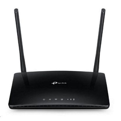 Obrázek TP- Link TL- MR6400 WiFi4 router (N300, 4G LTE, 2, 4GHz, 3 x 100Mb/ s LAN, 1 x 100Mb/ s LAN/ WAN, 1xmicroSIM)