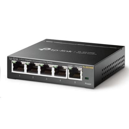 Obrázek TP- Link Easy Smart switch TL- SG105E (5xGbE, fanless)